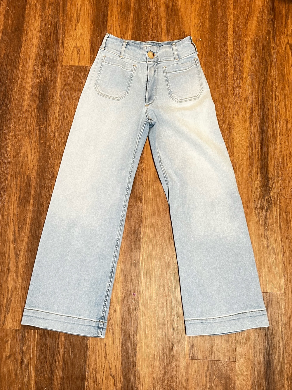 Maeve The Colette Light Denim Jeans with Front Pockets Size 25P - Picture 2 of 8